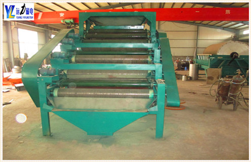 磁選機(jī)，強(qiáng)磁磁選機(jī)，強(qiáng)磁輥式磁選機(jī)，貴州水式強(qiáng)磁輥式磁選機(jī)