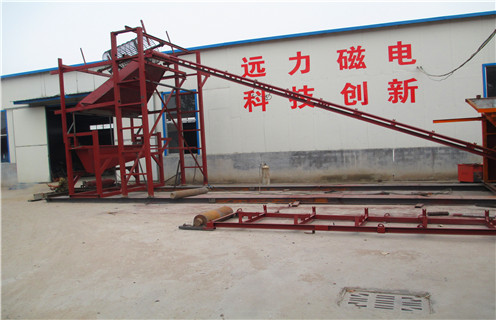 干式磁選機(jī)，上海CTG-7522干選磁選機(jī)_小型鐵礦石上海CTG-7522干選磁選機(jī)_工作原理 _選礦流程