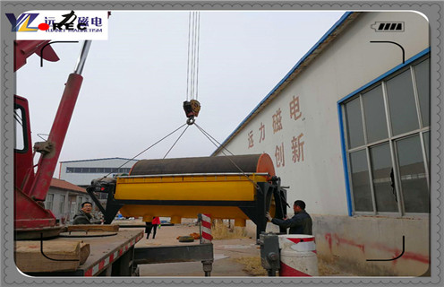 永磁磁選機(jī)，鳳城永磁磁選機(jī)的磁力_磁場(chǎng)強(qiáng)度能用多長(zhǎng)時(shí)間_工作原理型號(hào)_鳳城永磁磁選機(jī)的磁力場(chǎng)強(qiáng)分布圖 