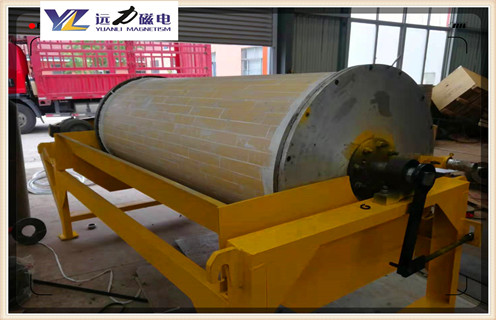 半逆流河沙磁選機(jī)，寧夏半逆流河沙磁選機(jī)的場強(qiáng)_結(jié)構(gòu)工作原理圖_寧夏半逆流河沙磁選機(jī)的場強(qiáng)如何調(diào)整及工藝流程圖