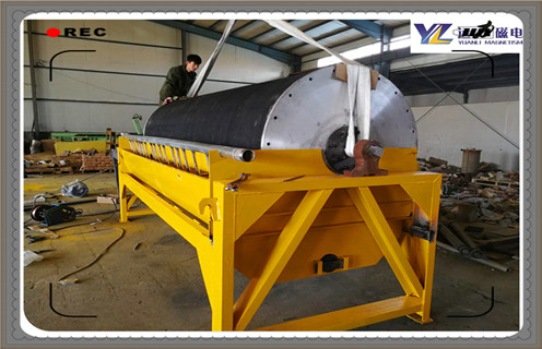 高強磁磁選機，高強磁磁選機試機要按什么步驟操作的設(shè)備優(yōu)勢_高強磁磁選機試機要按什么步驟操作的設(shè)備優(yōu)勢分選運行視頻