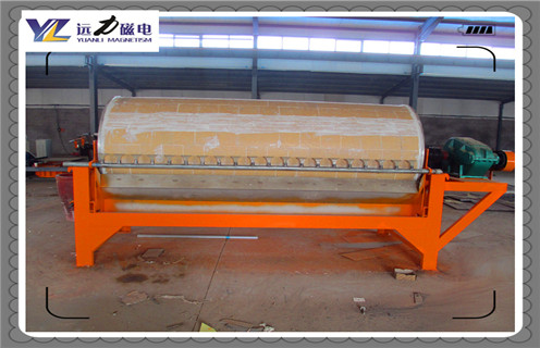 濕式磁選機，河南濕式磁選機公司_鐵礦河南濕式磁選機公司型號參數(shù)及磁場強度
