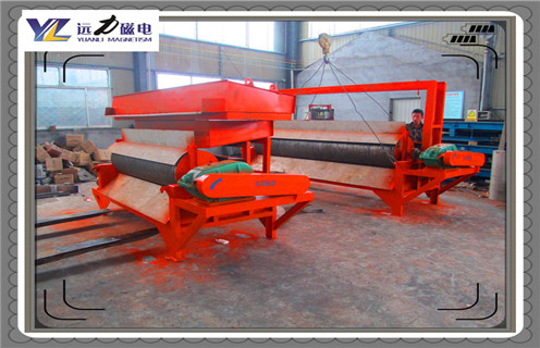 強(qiáng)磁輥式磁選機(jī)，上海濕式輥式磁選機(jī)工作原理_上海濕式輥式磁選機(jī)工作原理如何配置，選三氧化二鐵嗎？